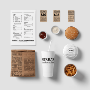 Bubba’s Texas Burger Shack Branding